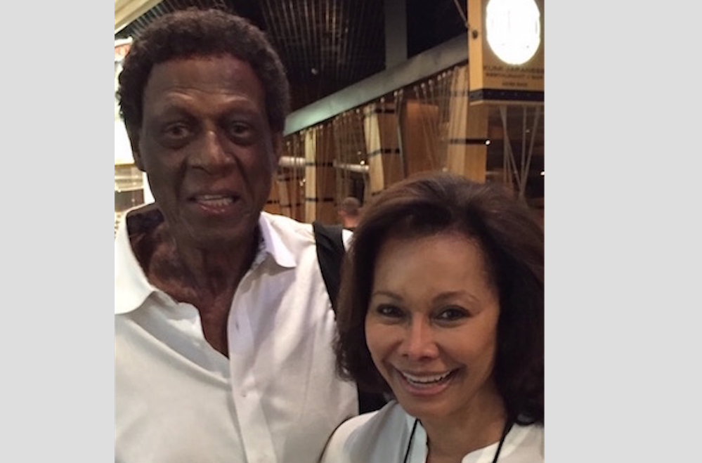 Elgin Baylor and His Wife Ex Globetrotters